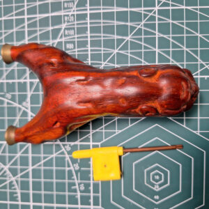 ná cao su gỗ cẩm lai điêu khắc hổ