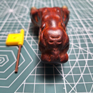 ná cao su gỗ cẩm lai điêu khắc hổ