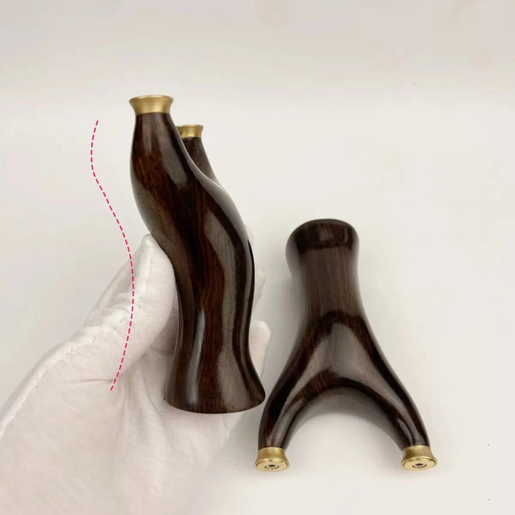 ná cao su gỗ mun chạc kẹp